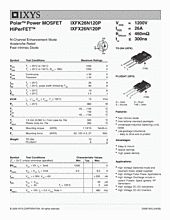 DataSheet IXFK26N120P pdf